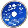 HuFirma DISCO DIAMANTATO CORONA CONTINUA PROFESSIONALE TAGLIO CERAMICA 115mm