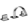 PAFFONI LEVEL BATTERIA/RUBINETTO BIDET MANIGLIA PIATTA 3 FORI ART.LEP119CR