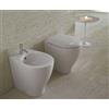 CERAMICA GLOBO BOWL+ SANITARI A TERRA 50.38 FILO PARETE VASO+BIDET+COPRIVASO