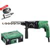 HITACHI Martello tassellatore 730 W - 3 modalità hikoki DH24PH2 +Mandrino Omaggio