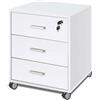 Sarmog Scrivania ufficio olmo 150 cm Scrivanie in legno con cassettiera made in italy