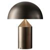 Oluce Atollo 238 Metallo Bronzo Piccolo Lampada da tavolo Vico Magistretti 1977
