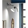 Luceplan Fortebraccio - lampada parete/soffitto - design A. Meda , P. Rizzatto