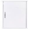 pidema.it Mobile lavanderia pensile bagno in resina PVC per esterno interno 45x34xH52 cm