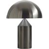 Oluce Atollo 239 Metallo Nickel Medio Lampada da tavolo Vico Magistretti 1977