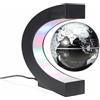 Globo a Levitazione Magnetica con Luce LED Mappamondo Rotante e Antigravità
