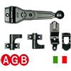 AGB Spagnoletta Chiusura per Persiane Confezione Base Kit Grande 1-2 Ante 903 Agb