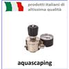Aquili Riduttore di pressione AQUILI con 1 manometro di bassa - impianto CO2 acquario