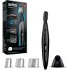 Braun Taglia Peli Naso Orecchie Rifinitore Trimmer Lunghezze Taglio 5/8mm Braun PT5010