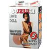 Little heart Bambola gonfiabile asiatica love doll grandezza reale 3 fori penetrabili suzuki