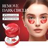 Red Pomegranate Eye Mask Collagen Anti Dark Circle Under-Eye Patch Anti-Wri Y6B4