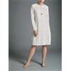 ragno Camicia Da Notte Donna Ragno Caldo Cotone Art. DA57NK