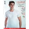 leable 3x Maglia Uomo Leable Cotone Manica Corta