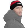 Yamaha MF5968 Cappello di Lana Originale Yamaha REVS Nero / Rosso Uomo Donna