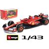 Burago Modellino Ferrari Charles Leclerc SF-24 F1 2024 Scala 1/43 Burago
