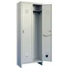 Prometal Armadietto metallico ufficio armadio in metallo 2 ante con serratura 68x34x179cm