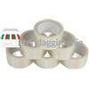 TENDAGGIMANIA Rotoli Nastro Adesivo 132Mt Trasparente per Imballaggi Scotch Resistente Imballo