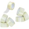Tendaggimania Nastro Adesivo Trasparente per imballaggio 50x 132 mt Scotch Resistente Imballo