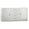 sarmog Mobile porta TV Sarmog con 4 cassetti Mobili ufficio bianco con 2 ante credenza