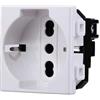 ETTROIT MODULI PRESE INTERRUTTORI SHUKO PULSANTI USB DIMMER COMPATIBILE MATIX (MODULO PRESA SCHUKO STANDARD TEDESCO E ITALIA)