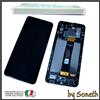 SAMSUNG TOUCH SCREEN LCD DISPLAY CON FRAME PER SAMSUNG A32 5G SM-A326B NERO ORIGINALE