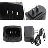 Areyourshop BC-173 Charger BP224 Battery Rapid Dock For ICOM IC-M31 M32 M2A M21 M33 M34 M35