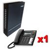PIDEMA.IT Centralino telefonico ufficio pabx 1 linea 8 interni messaggio DISA + telefono