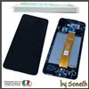 SAMSUNG TOUCH SCREEN LCD DISPLAY CON FRAME PER SAMSUNG A12 SM-A127F/DSN NERO ORIGINALE