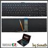 MSI TASTIERA ITALIANA PER MSI GV62 7RD 7RE 7RC 8RC 8RD 8RE NERA RETROILLUMINATA RGB
