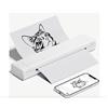 Phomemo M08F Stampante portatile Bluetooth, stampante termica piccola compatta