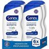 Sanex Cura Expert Kids Gel Doccia, confezione da 6 pezzi x 475 ml, gel per bambini, ipoallergenico, 12 ore di idratazione, dermatologicamente testato, approvato dai pediatri