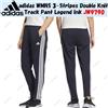 Adidas Pantaloni adidas WMNS 3-Stripes Double Knit Track Legend Ink JW9790 taglia...