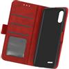 Avizar, Custodia LG K22 Vintage Style Portacarte Supporto video, Rosso