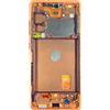 Samsung Schermo LCD Ricambio Completo per Galaxy S20 FE 4G, Arancione