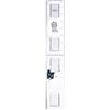 VALENTI & CO. - Disney Minou Gli Aristogatti - Argento - Metro da Parete per Bambini per Decorazioni Cameretta - Idea Regalo Battesimo o Compleanno - Argento - Portafoto - 76L x 13l cm