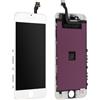 Avizar Schermo LCD per iPhone 6 / 6s Display + Vetro Tattile Bianco - Compatibile