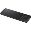 Samsung Caricatore wireless 9W originale Trio carica veloce indicatori LED nero