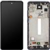 Samsung Blocco Schermo per Galaxy A52s LCD Touchscreen, Viola