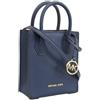 Michael Kors Borsa a tracolla Michael Kors Outlet Mercer XS in pelle ciottolata 35S1GM9T0L...