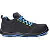 Base Protection Marathon ESD Scarpa Antinfortunistica, da Uomo e Donna, Nero/Blu/Giallo, Taglie 43