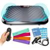 Bluefin Fitness Pedana Vibrante Ultra Slim | Tecnologia Innovativa | 5 Programmi