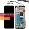 Samsung DISPLAY SAMSUNG GALAXY A02S SM-A025G SCHERMO LCD + VETRO TOUCH SCREEN + FRAME
