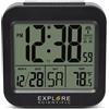 Explore Scientific Sveglia Multifunzione radiocontrollata Black RDC1008