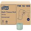 Tork universale TM1616S Bath Tissue roll, 2-ply, 10,2 cm larghezza x 9,5 cm lunghezza, bianco (di 96 rotoli, 500 per roll, 48,000 fogli)