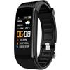 GIMA - Activity Health tracker fitband con 4 parametri di salute, nero, 27234