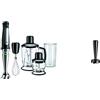 Braun MQ7045X MultiQuick 7 Minipimer Mixer ad Immersione con 4 accessori, 1.000 watt, Plastica, Nero & Accessorio Schiacciapatate - Accessorio per Frullatore a Immersione, Nero