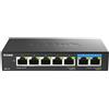 D-Link DMS-107/E switch di rete Non gestito Gigabit Ethernet (10/100/1000) Nero