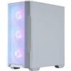 MSI MAG FORGE M100R Midi Tower Trasparente, Bianco