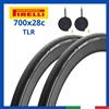 Pirelli Coppia Copertoncino Gomma Corsa 700x28 PIRELLI PZERO TLR RACE Nero Strada Bici