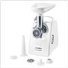 BOSCH ELETTRODOMESTICI MFW3520W TRITACARNE, 500 W, 0 DECIBEL, 5 VELOCITÀ, BIANCO